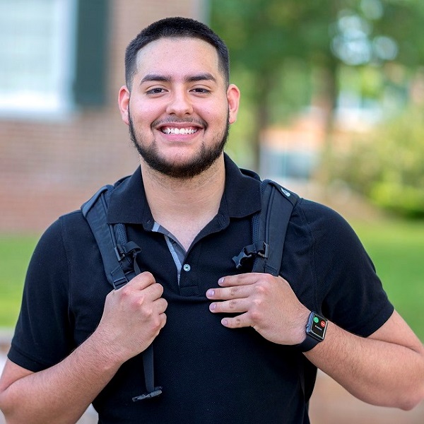 SHSU student Christian Martinez